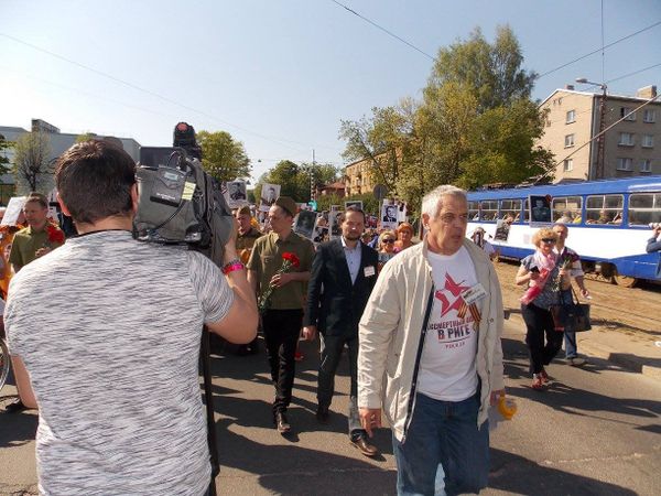 Руководитель латвийского Конгресса неграждан Александр Гапоненко