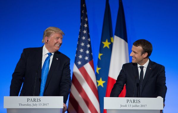 Визит президента США Д. Трампа в Париж