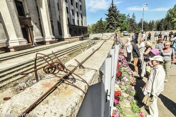 Одесский дом профсоюзов, 2 мая 2018 года