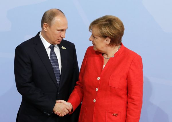 Президент РФ В. Путин принимает участие в саммите Группы двадцати в Гамбурге