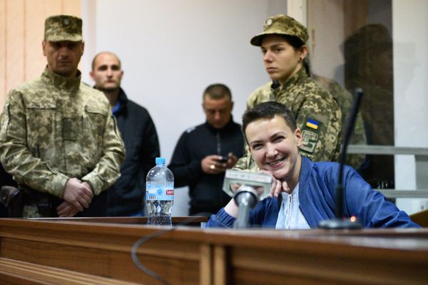 Суд над Н. Савченко в Киеве Суд над Н. Савченко в Киеве