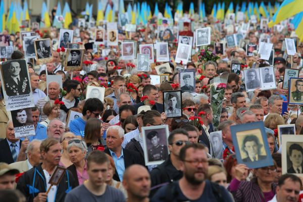 Акция Бессмертный полк на Украине Акция Бессмертный полк на Украине