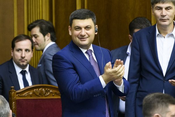 Владимир Гройсман рада Владимир Гройсман рада