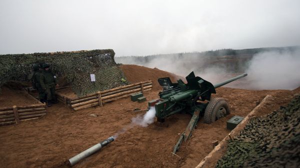 Боевые стрельбы из ракетно-артиллерийского вооружения в Ленинградской области