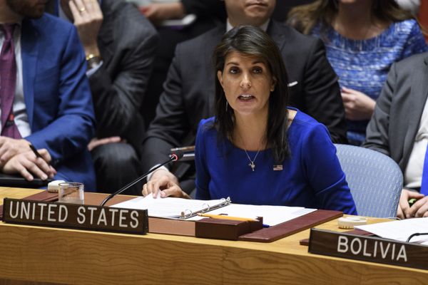 Nikki Haley постпред США при ООН Никки Хейли