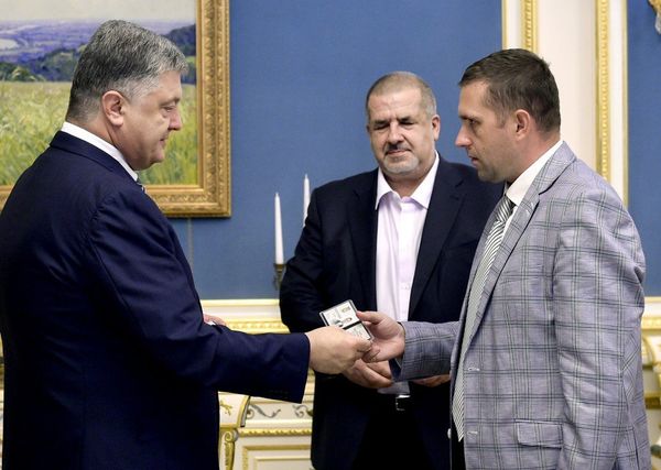 Порошенко Чубаров Бабин Порошенко Чубаров Бабин