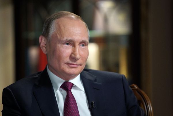 Президент РФ В. Путин дал интервью телеканалу Эн-би-си