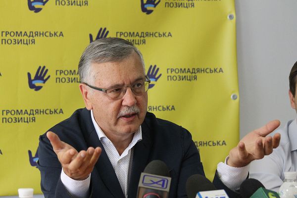 Партия «Гражданская позиция» Анатолий Гриценко