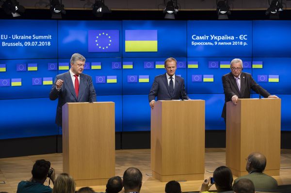 саммит ес-украина порошенко юнкер туск