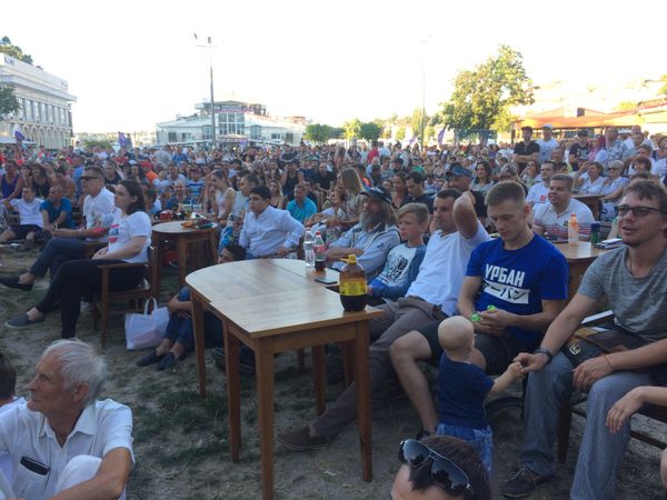 Фанзона ЧМ-2018 в Севастополе Фанзона ЧМ-2018 в Севастополе