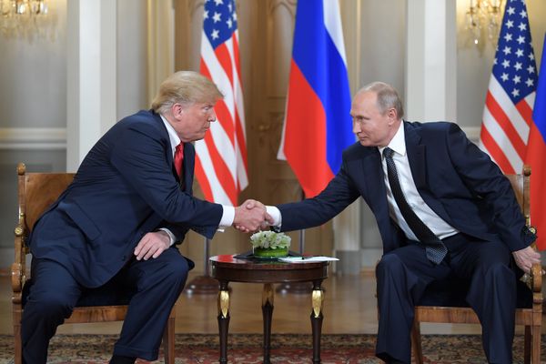 Встреча президента РФ Владимира Путина и президента США Дональда Трампа в Хельсинки