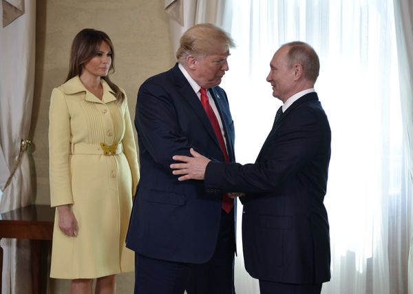 Встреча президента РФ Владимира Путина и президента США Дональда Трампа в Хельсинки