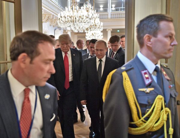 Встреча президента РФ Владимира Путина и президента США Дональда Трампа в Хельсинки