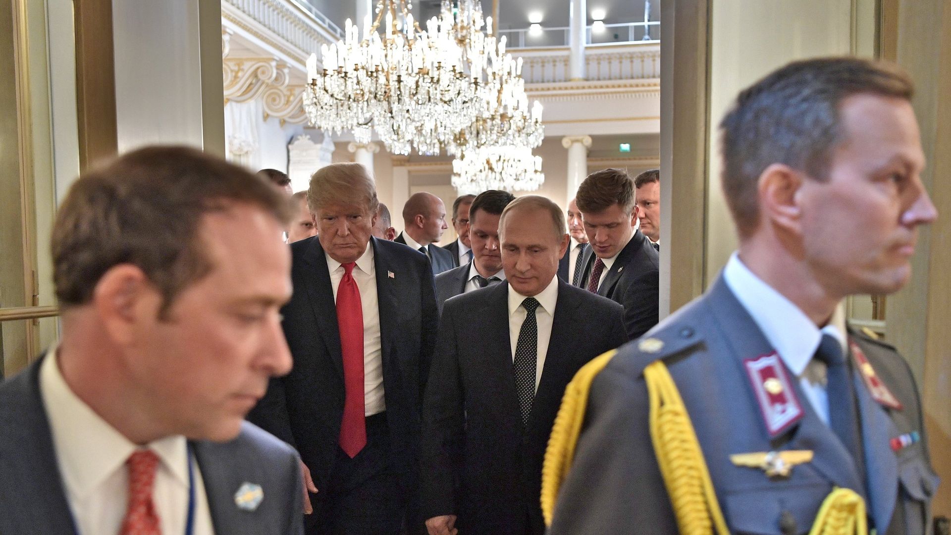 Встреча президента РФ Владимира Путина и президента США Дональда Трампа в Хельсинки Встреча президента РФ Владимира Путина и президента США Дональда Трампа в Хельсинки - РИА Новости, 1920, 21.10.2024