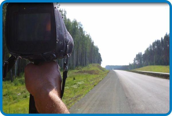полицейский радар ручной