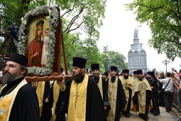 Крестный ход в Киеве Крестный ход в Киеве