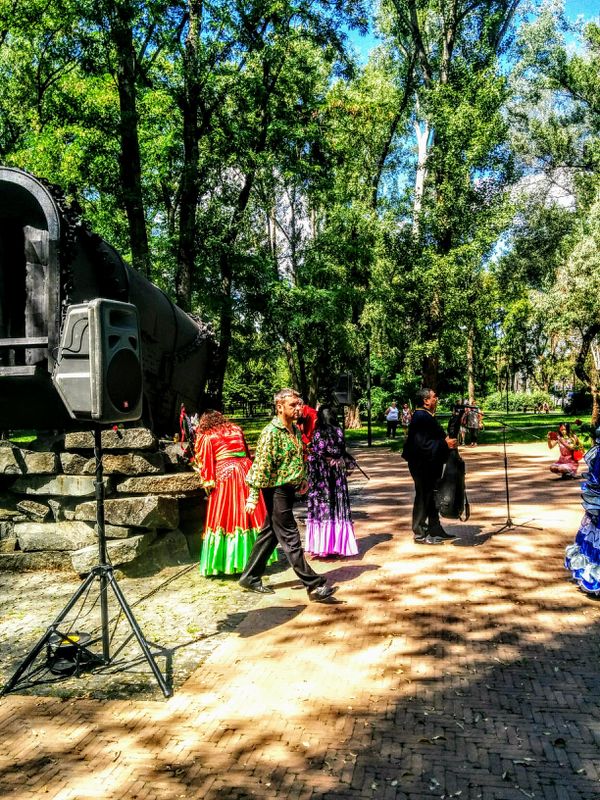 цыганская община Украины традиционно почтила память своих соотечественников, погибших в годы Великой отечественной войны в Бабьем Яру