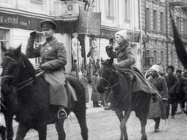 Гражданская война и иностранная военная интервенция в России (1918-1920гг.). Освобождение Киева от немецкой интервенции Красной Армией. 1919 год. Из архива кинофотодокументов СССР Гражданская война и иностранная военная интервенция в России (1918-1920гг.). Освобождение Киева от немецкой интервенции Красной Армией. 1919 год. Из архива кинофотодокументов СССР