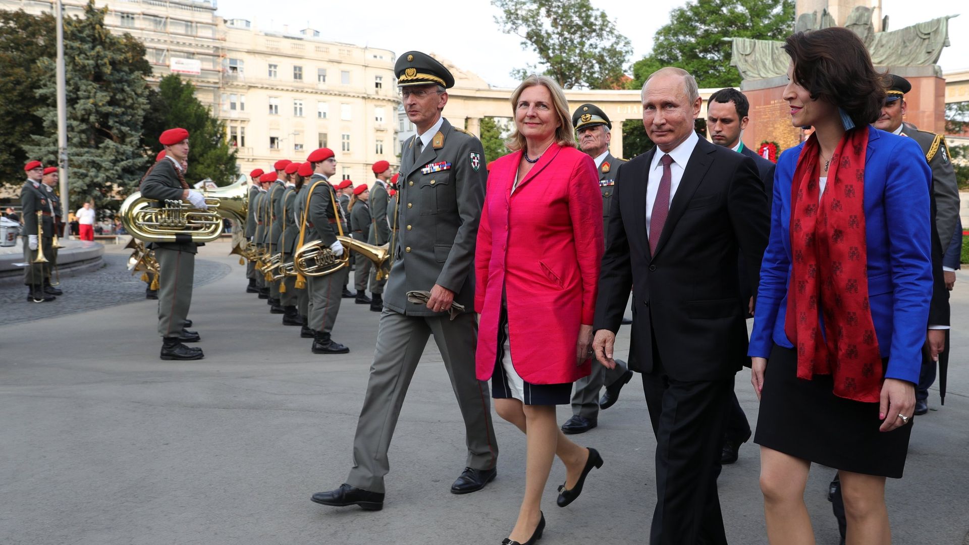 Рабочий визит президента РФ В. Путина в Австрию - РИА Новости, 1920, 16.08.2018
