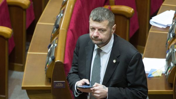 Заседание Верховной рады Украины в Киеве