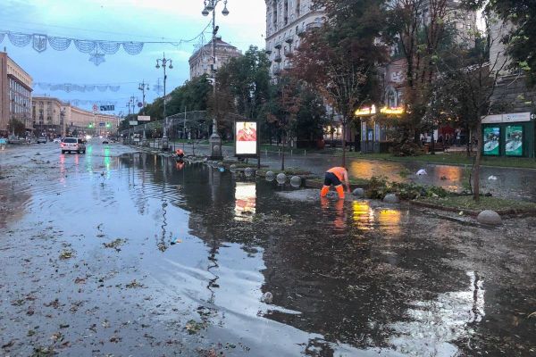 Дождь в Киеве Дождь в Киеве