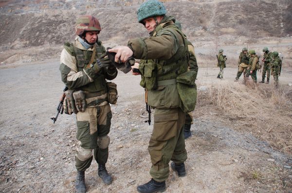 Учения военнослужащих ДНР в Донецкой области Учения военнослужащих ДНР в Донецкой области