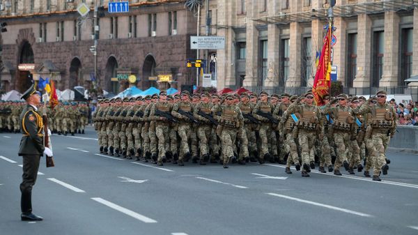 Генеральная репетиция военного парада в честь Дня независимости Украины Генеральная репетиция военного парада в честь Дня независимости Украины