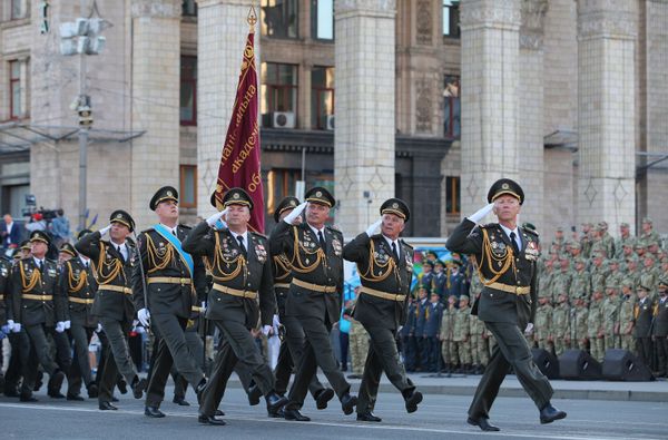 Генеральная репетиция военного парада в честь Дня независимости Украины Генеральная репетиция военного парада в честь Дня независимости Украины