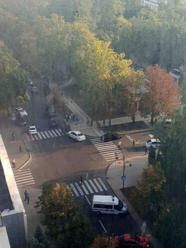 Взрыв в Донецке Взрыв в Донецке