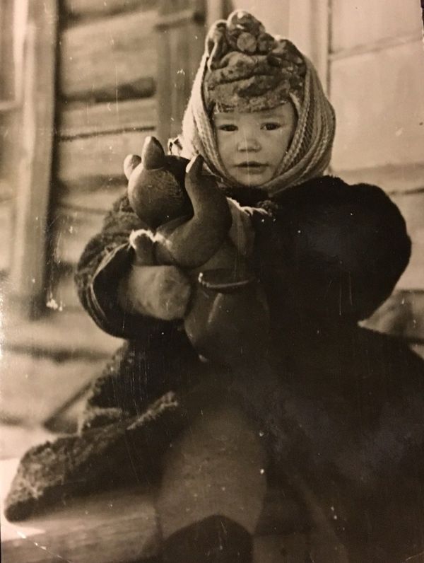 Наталья Хаткина в детстве