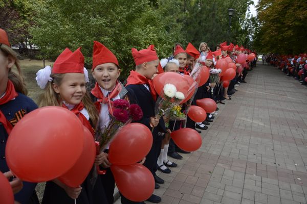 День освобождения Донбасса возложение цветов