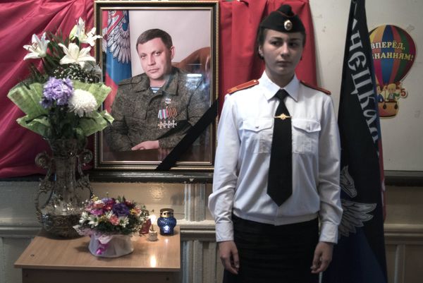 Начало учебного года в Донецке Начало учебного года в Донецке