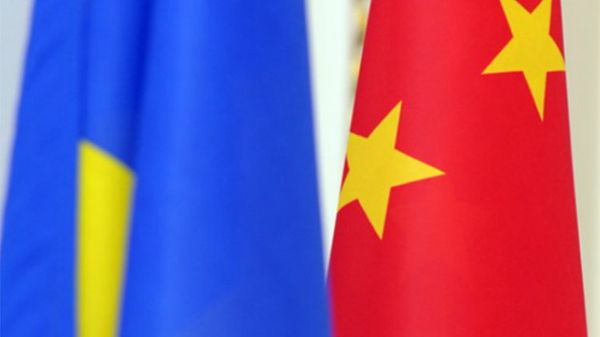 Китай украина флаг