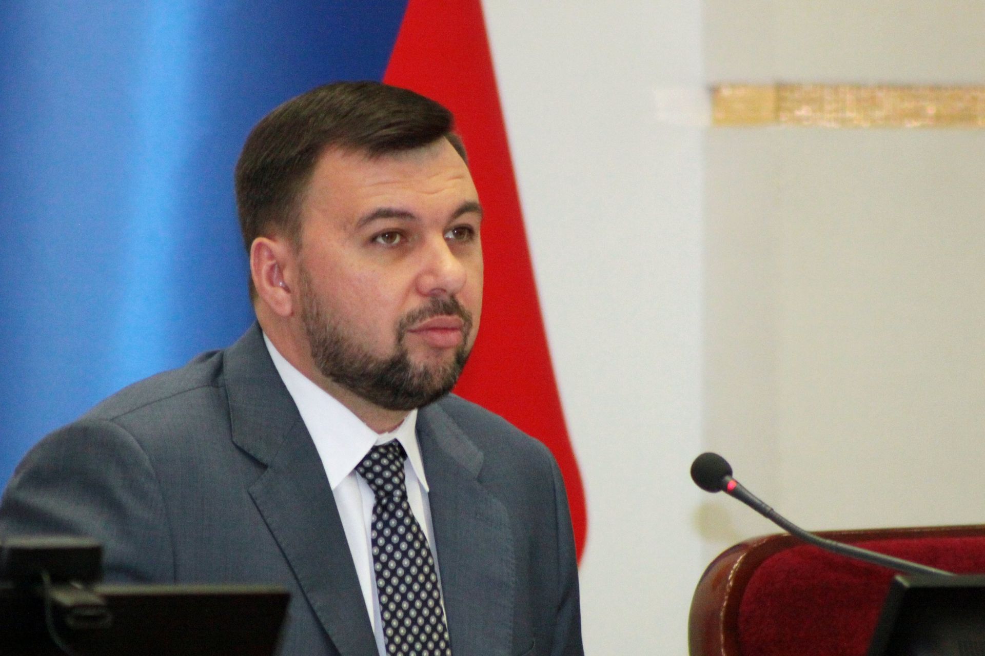 Временно исполняющий обязанности главы ДНР Денис Пушилин - РИА Новости, 1920, 18.11.2020