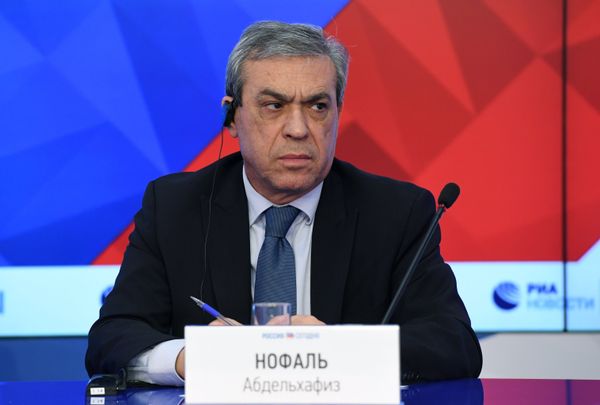 Посол Палестины в Москве Абдель Хафиз Нофаль