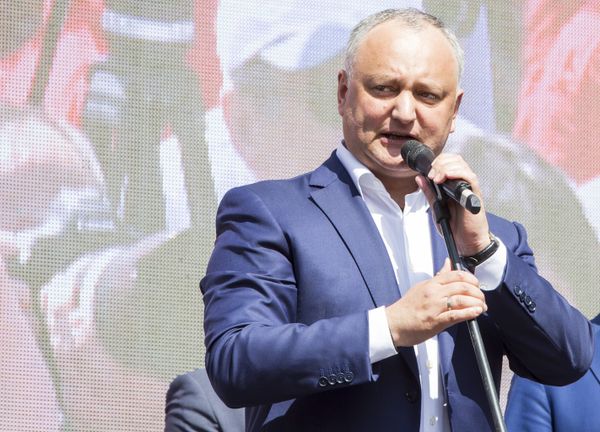 Президент Молдавии Игорь Додон
