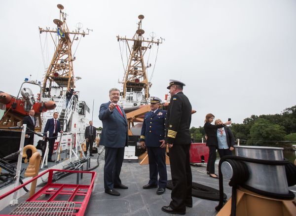 Передача Украине катеров береговой охраны класса Island Передача Украине катеров береговой охраны класса Island