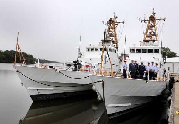 Передача Украине катеров береговой охраны класса Island