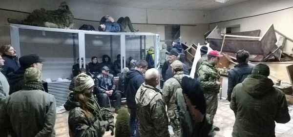 Погром в Святошинском суде Погром в Святошинском суде