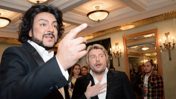 Певцы Филипп Киркоров и Николай Басков