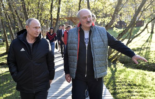 Визит президента РФ В. Путина в Белоруссию Визит президента РФ В. Путина в Белоруссию