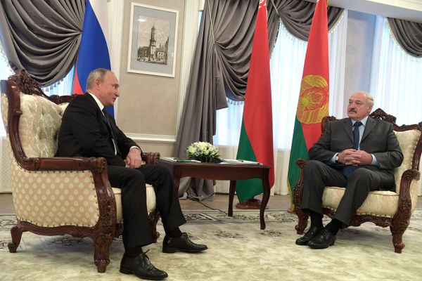 Визит президента РФ В. Путина в Белоруссию
