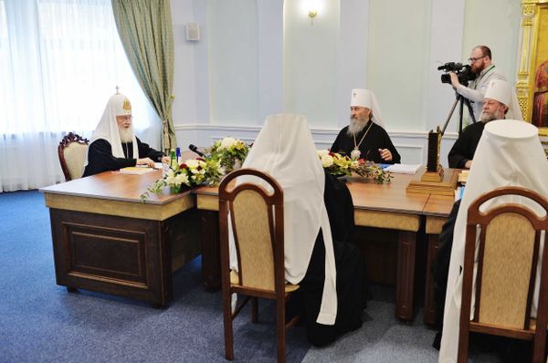 Заседание Священного Синода РПЦ