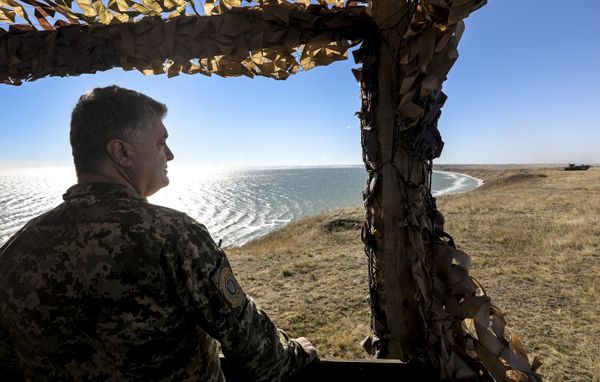 Учения Вооруженных сил Украины на побережье Азовского моря Учения Вооруженных сил Украины на побережье Азовского моря