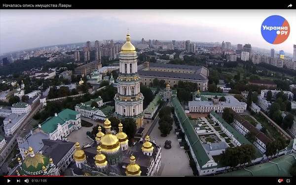 Началась опись имущества Лавры Видео Началась опись имущества Лавры Видео