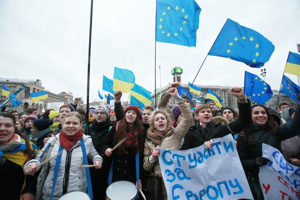 Ситуация на Украине в связи с вопросом евроинтеграции