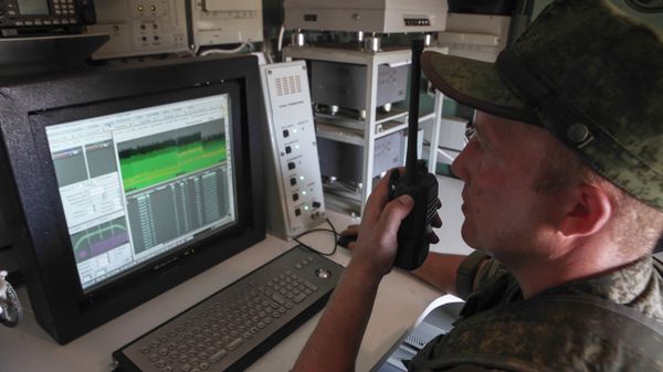 Этап конкурса по полевой выучке подразделений радиоэлектронной борьбы