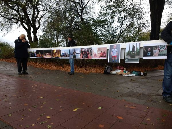 Акция против роста нацизма Гамбург Акция против роста нацизма Гамбург