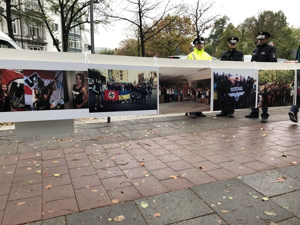 Акция против роста нацизма Гамбург Акция против роста нацизма Гамбург