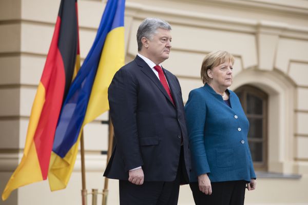 Порошенко Меркель Порошенко Меркель